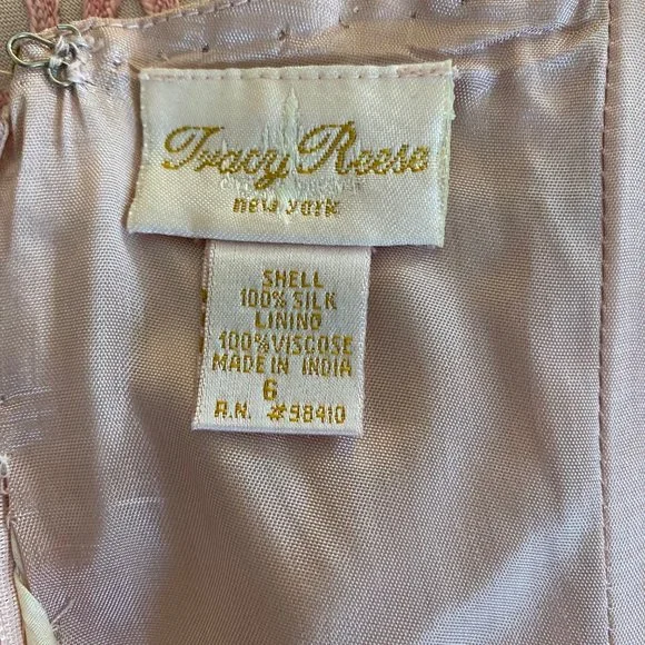 Vintage Tracy Reese Silk Embroidered Dress Suit Set 6/8 - Picture 10 of 10